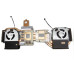 CLEVO V35 6-31-V35RN-101 5W6 5W7 Fan heatsink original