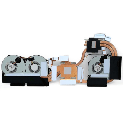 Clevo P960 P960RF P970 P970RF 6-31-P9602-NA1 5V 4Pin CPU GPU fan heatsink original