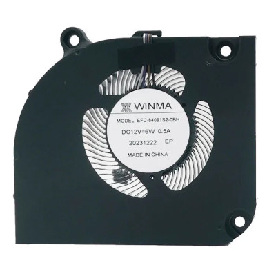 Clevo X370 X370xnw Np9371w GPU fan original EFC-84091S2-0BH