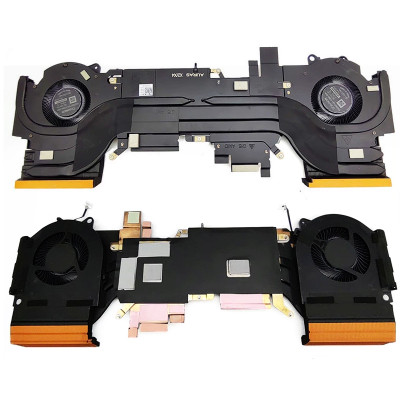 DELL G15 AMD 5530 0DV367 CPU GPU Fan heatsink original 12V